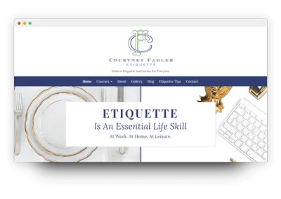 Courtney Fadler Etiquette